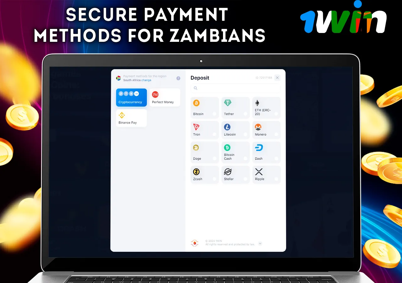 Reliable payment options for Zambian players
